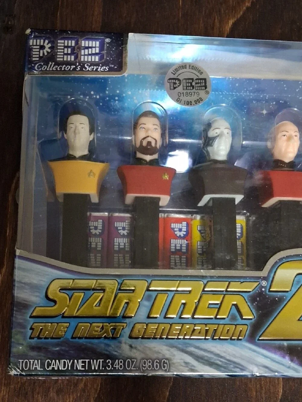 Star Trek The Next Generation 25th Anniversary PEZ Dispenser Set - Multicolor